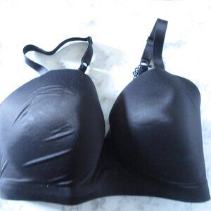 Soma Bra 38DDD Black Enbliss Wireless Luxe J Hook Padded